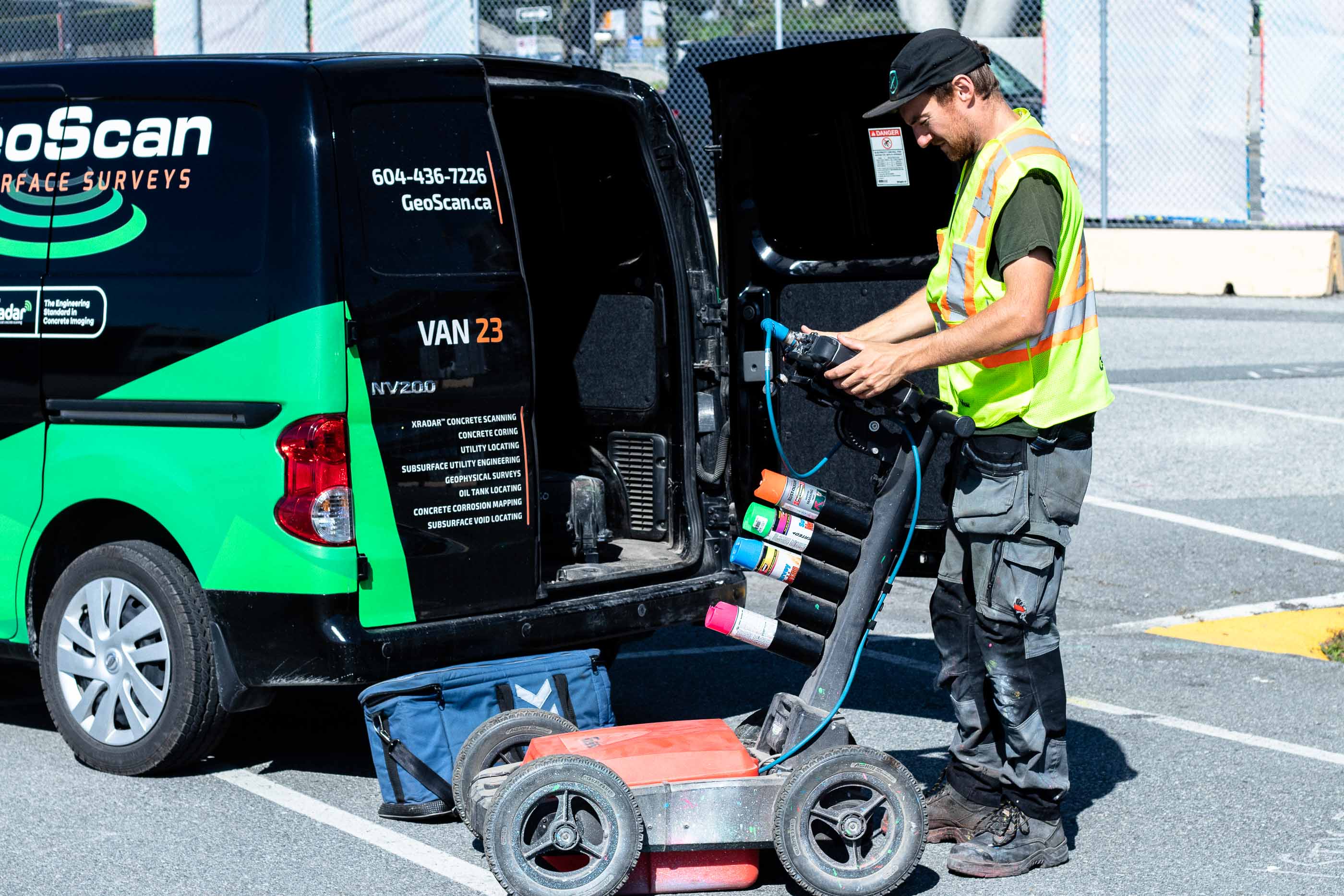 ground penetrating radar - GPR