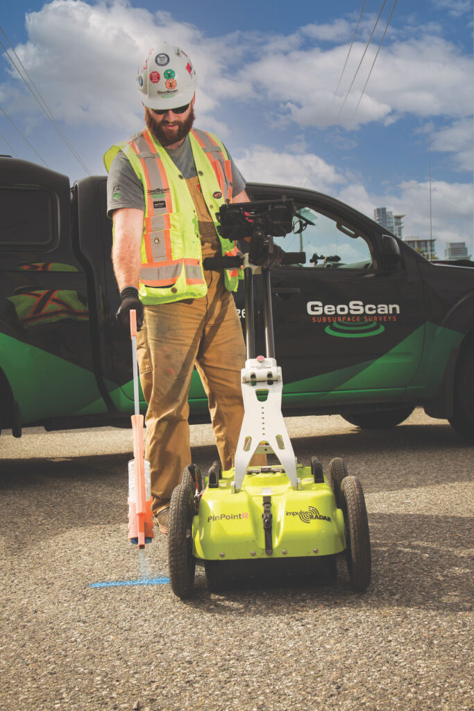 GeoScan will be servicing the region around Kelowna with Utility Locating and Oil Tank Locating