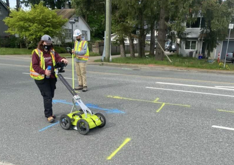 Utility locating with GPR