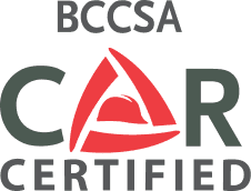 BCCSA COR Certified logo