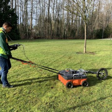 Locating & Mapping Bedrock using GPR