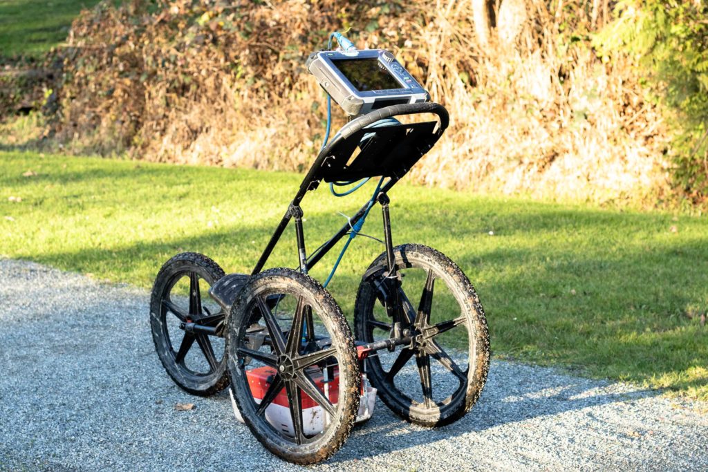 gpr technology used for utility line locating