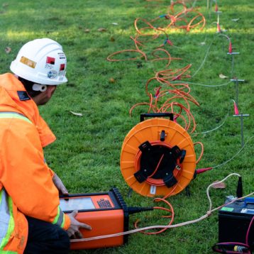 Bedrock Mapping using ERT