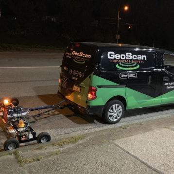 High Speed Concrete Reinforcement Cover Survey on a Bridge Copy