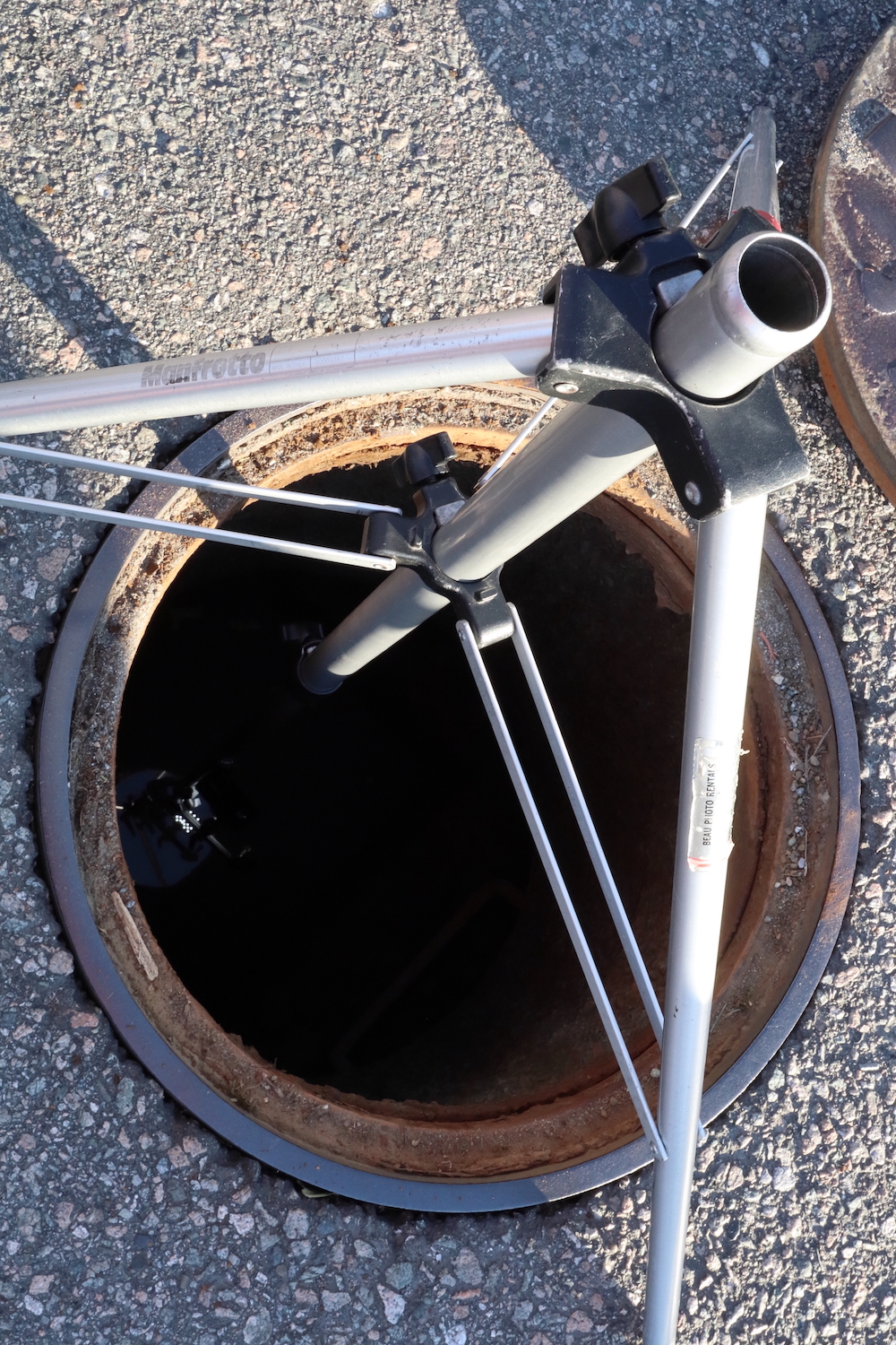 3D Laser Scan in progress