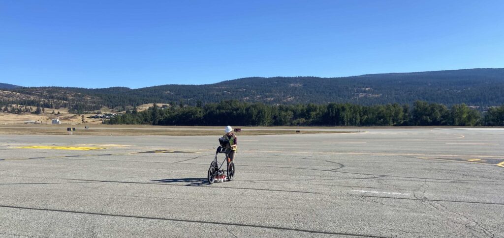 Subsurface survey at regional airport