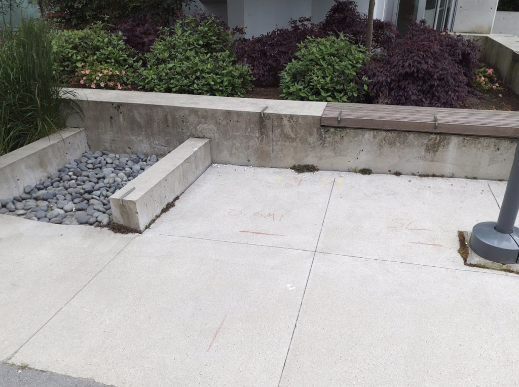 Chalk is one of the methods for marking underground utilities
