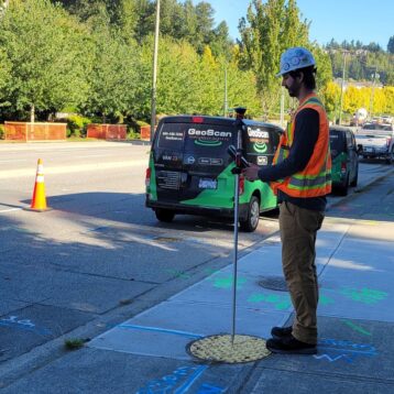 Utility Locate and Survey of an Expanding University Campus